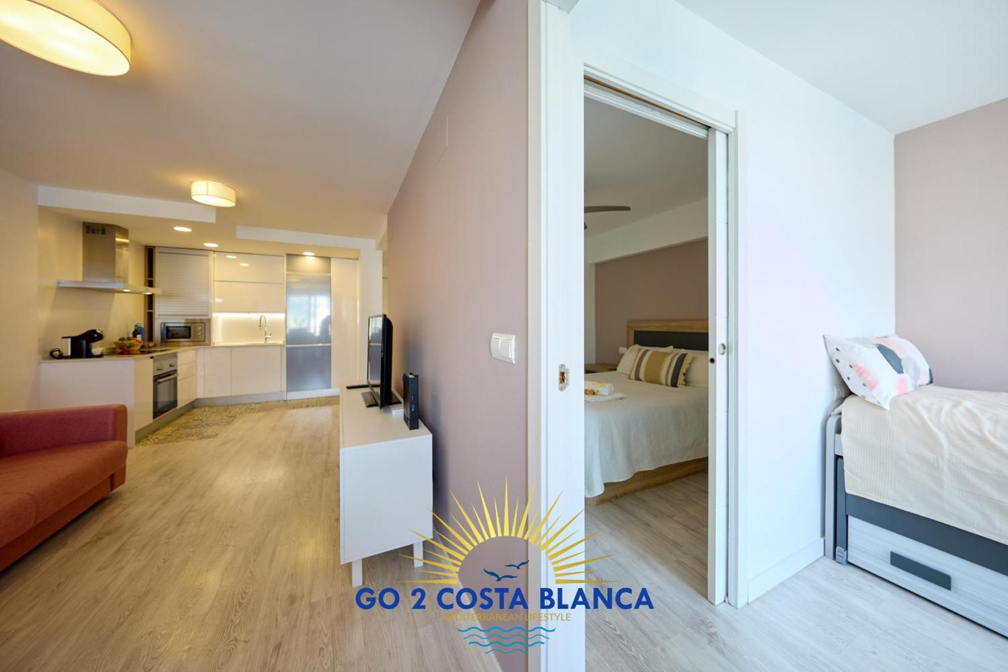Doro Seaview Apartment Benidorm Bagian luar foto