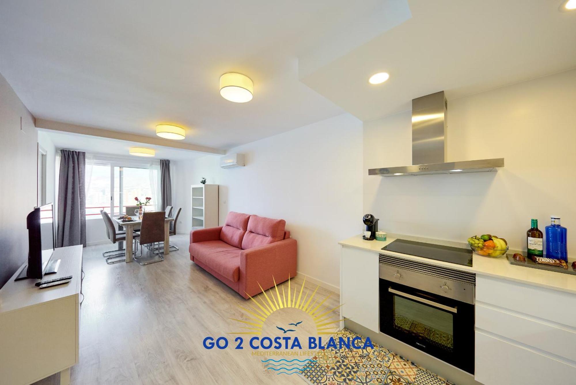 Doro Seaview Apartment Benidorm Bagian luar foto