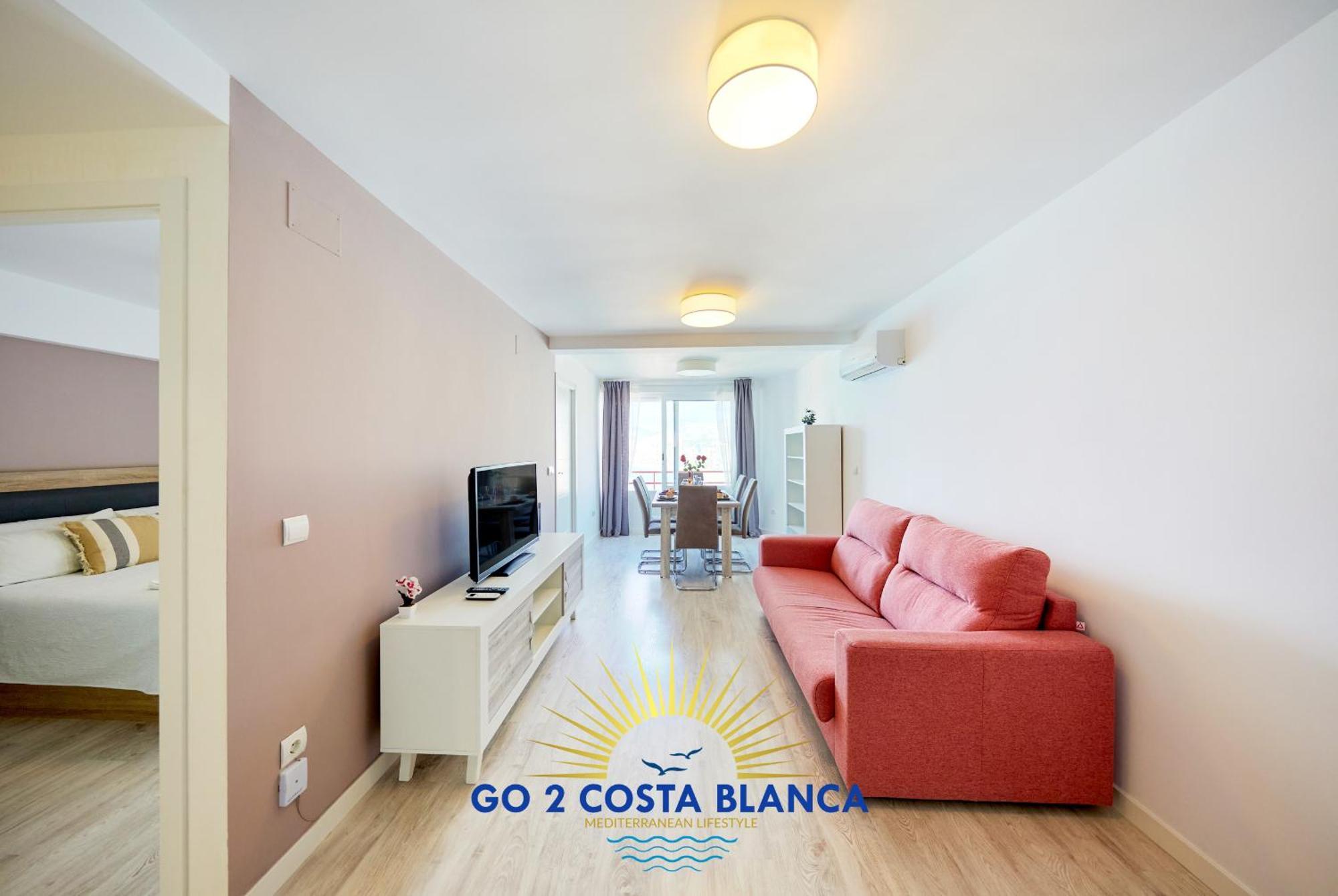Doro Seaview Apartment Benidorm Bagian luar foto