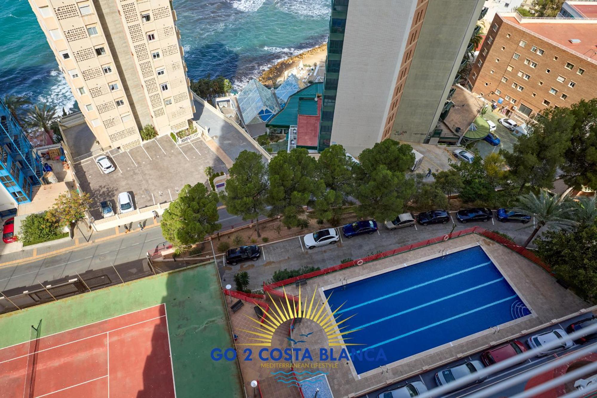 Doro Seaview Apartment Benidorm Bagian luar foto